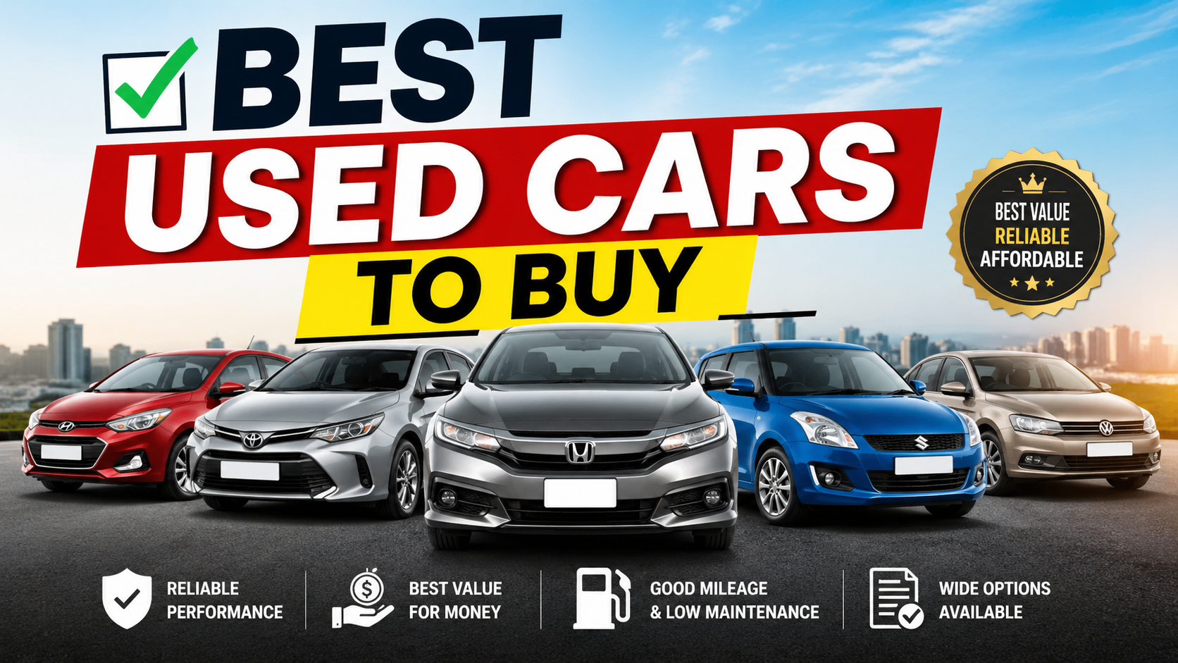 Best Used Cars to Buy in 2026: Ultimate Reliable Guide for Smart Buyers